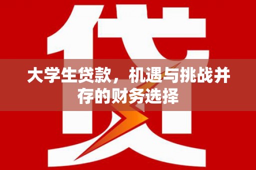 米东大学生贷款，机遇与挑战并存的财务选择