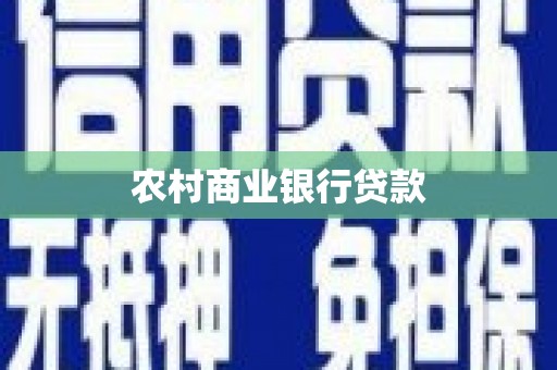 柳营农村商业银行贷款