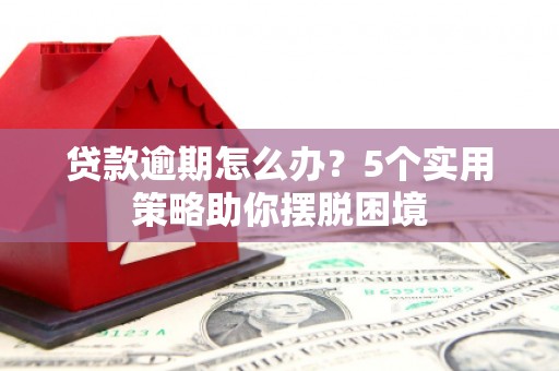 遂川贷款逾期怎么办？5个实用策略助你摆脱困境