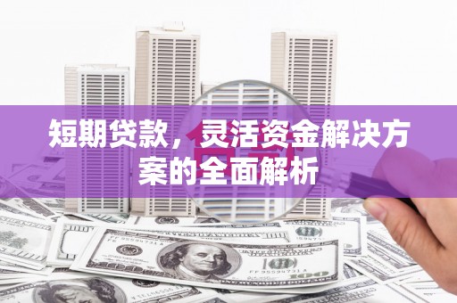 库尔勒短期贷款，灵活资金解决方案的全面解析