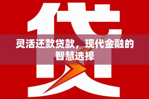 公馆灵活还款贷款，现代金融的智慧选择