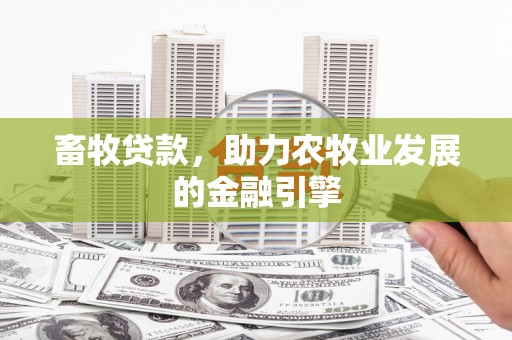 无极畜牧贷款，助力农牧业发展的金融引擎