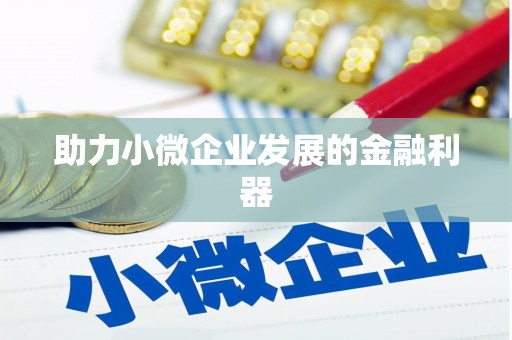 屯溪助力小微企业发展的金融利器